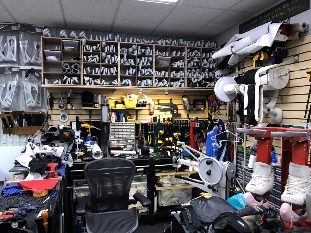 Hockey Equipment Repair Smokey's Skate Shop